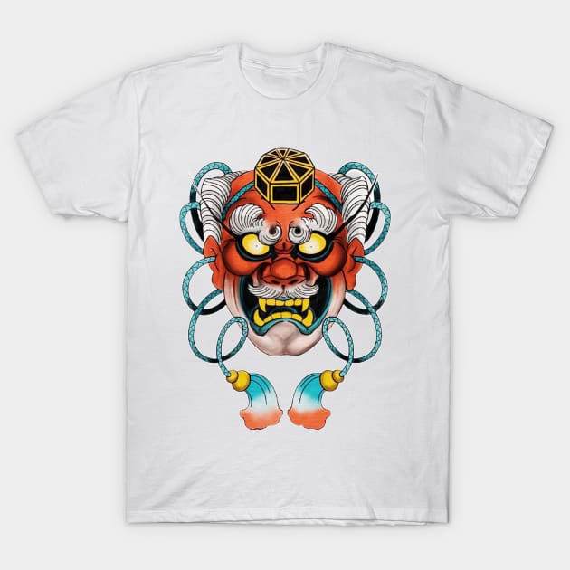 yakuza mask T-Shirt by GEULISPISAN